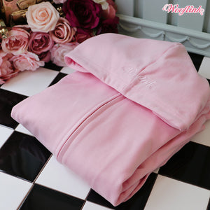 Wooflink Milkshake Zip up Hoodie for Mom