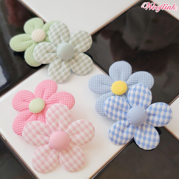 Wooflink Cotton Candy Summer Hair Bow in Many Colors