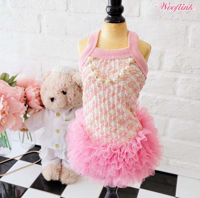 Wooflink Hey Gorgeous Girl Mini Dress - Pink