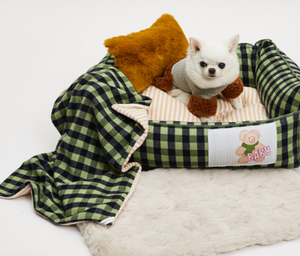 Louis Dog Everygreen Blanket