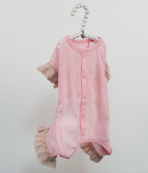 Louis Dog Playful Tracksuit in Pink