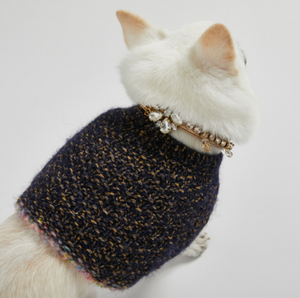 Louis Dog DELFI Crop Knitted Sweater