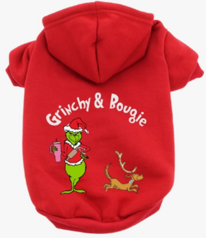 Grinchy and Bougie Hoodie in 2 Colors