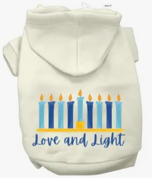 Love and Light Hoodie in White