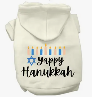 Yappy Hanukkah Hoodie in 2 Colors