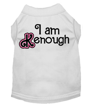 I Am Kenough Shirt in White