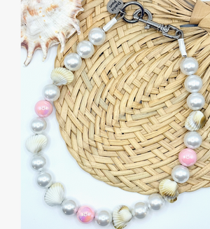 Blush Tide Beaded Collar