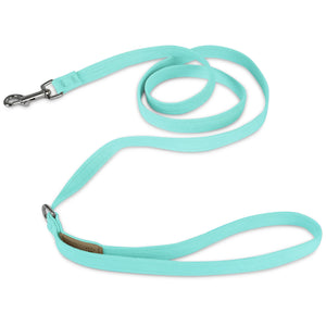 Susan Lanci Plain Ultrasuede Dog Leash in Many Colors