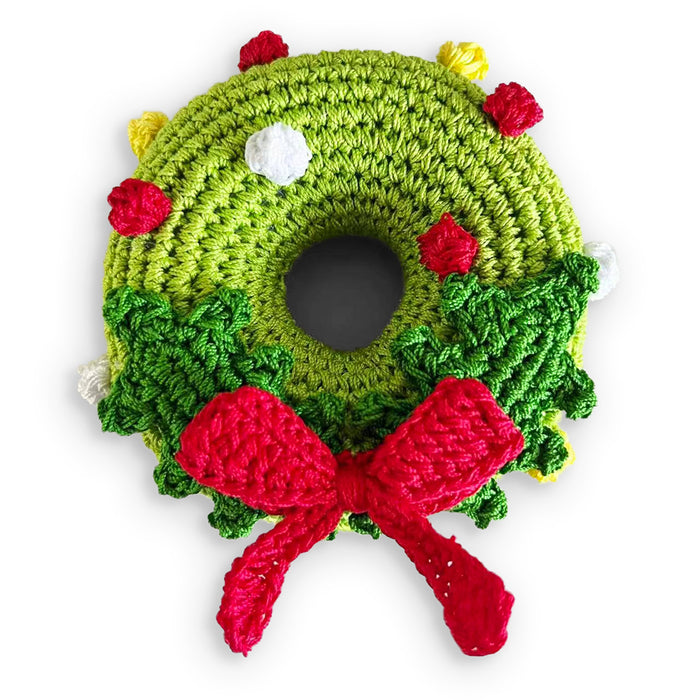 Christmas Wreath Crochet Toy
