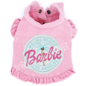 Pink Malibu Barbie Dog Jacket