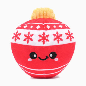 Happy Woofmas- Snowflake Ornament Ball Toy