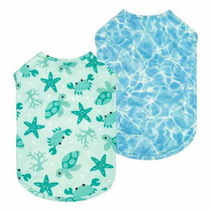 2 Pack Marine Upf 50+ Dog Uv Protection Shirt