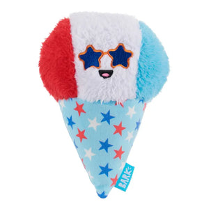BARK Liberty Cone Plush Dog Toy
