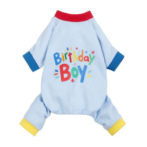 Birthday Boy Dog Pajamas