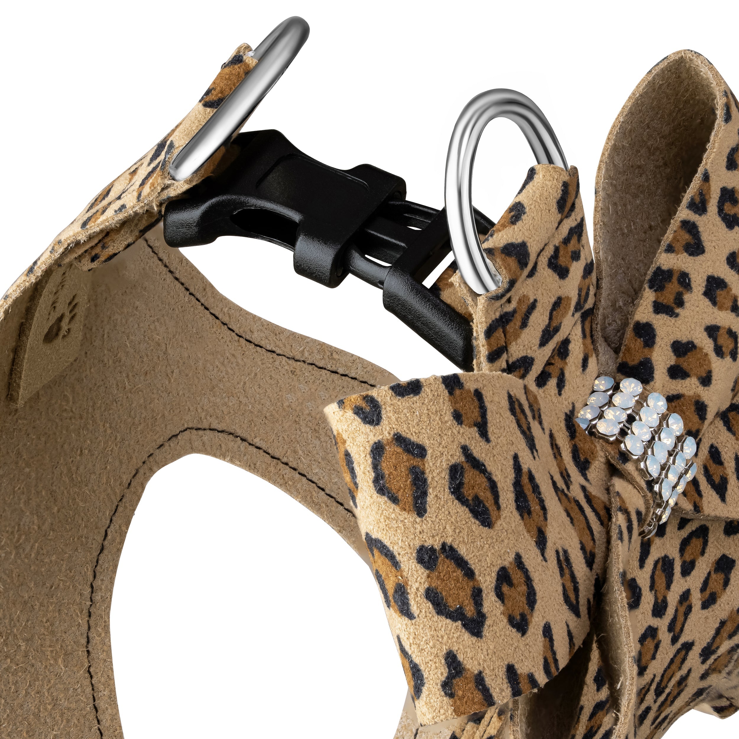 Lucy orta refuge wear edition1996 レア Susan Lanci Cheetah Pearl Giltmore Nouveau Bow Step In Harness in