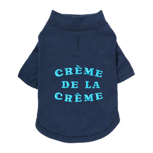 Crème de la Crème Tee - Posh Puppy Boutique