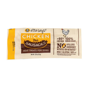 Etta Says! Sausage Link Chicken Dog Chew 1.5oz