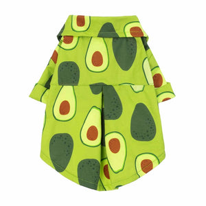 Avocado Dog Hawaiian Shirt