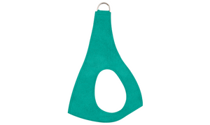 Susan Lanci Solid Plain Pure & Simple Step-In Harness in Bimini Blue