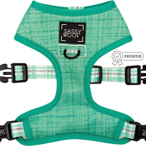 Wag Your Teal Adjustable Harness