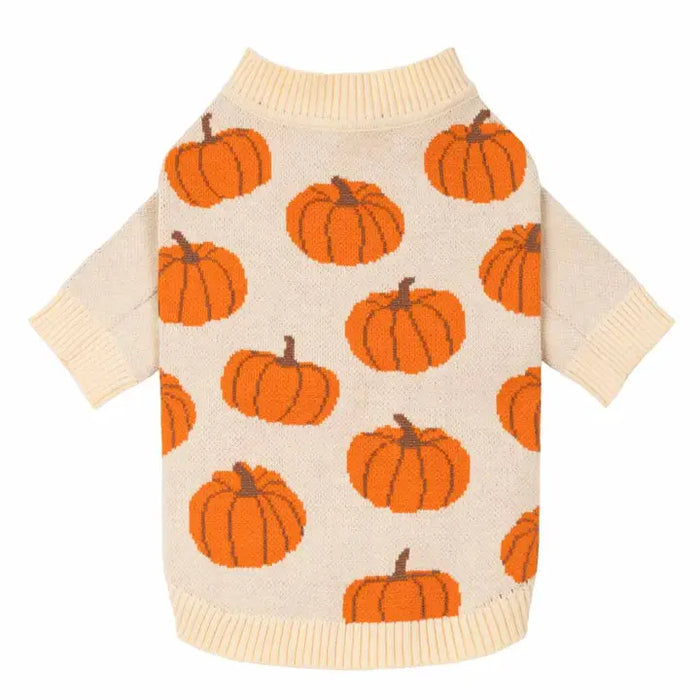 Pumpkin Dog Sweater