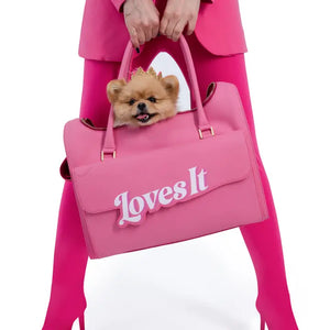 Loves It Pink Dog Carrier