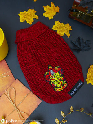 Pet Cable Knit Sweater - Harry Potter™ Gryffindor