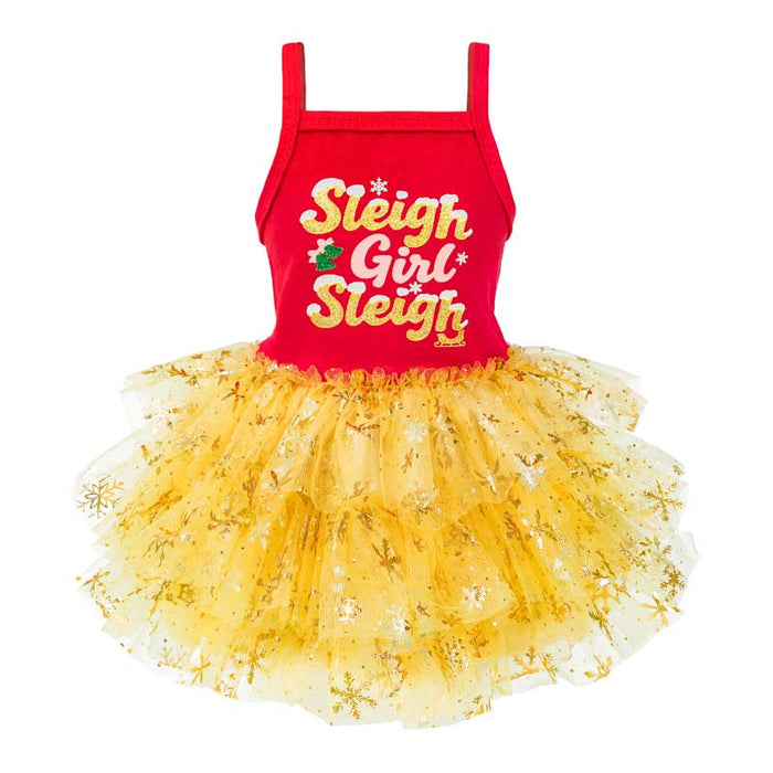 Sleigh Girl Sleigh Dog Dress