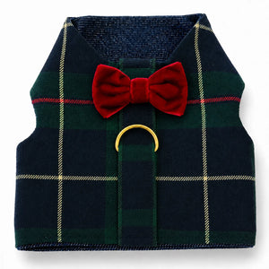 Green Plaid Harness