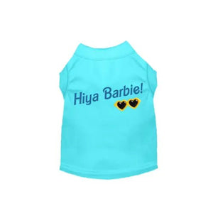Hiya Barbie Dog Tee - Posh Puppy Boutique