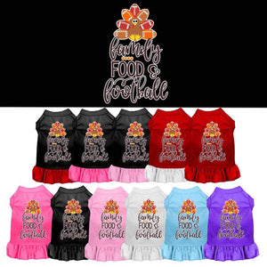 Pet Dress "Family, Food & Football"