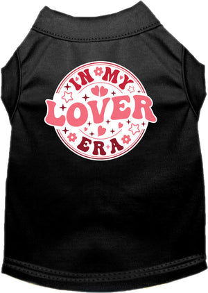 In My Lover Era Screen Print Dog Shirt in Many Colors