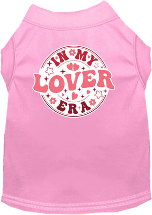 In My Lover Era Screen Print Dog Shirt in Many Colors