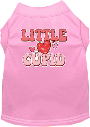 Little Cupid Screen Print Dog Shirt in Many Colors