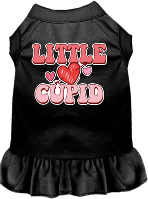 Little Cupid Screen Print Dress in Many Colors