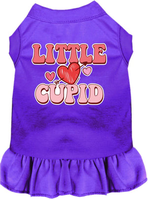Little Cupid Screen Print Dress in Many Colors