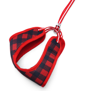 EasyGO Plaids Red Harness