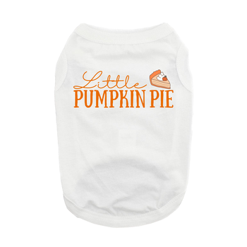 Little Pumpkin Pie Dog Shirt