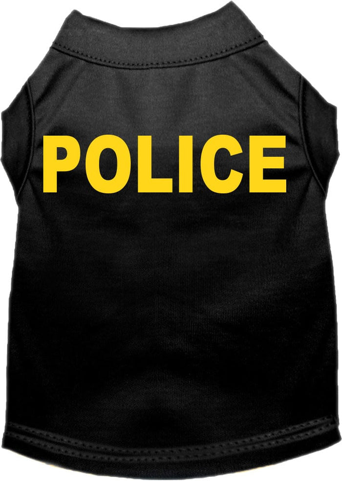 Police Costume Screen Print Shirt