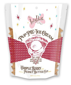 Pup - PIE & Ice Cream Slices Triple Berry w/ Peanut Butter - Posh Puppy Boutique