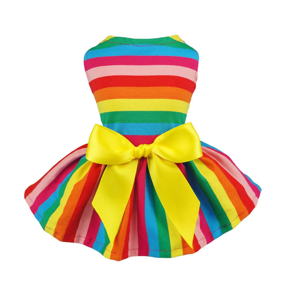 Rainbow Dog Dresses Rainbow Dog Dresses