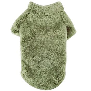Soft Plush Pullover - Moss Green