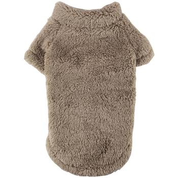 Soft Plush Pullover - Soft Brown