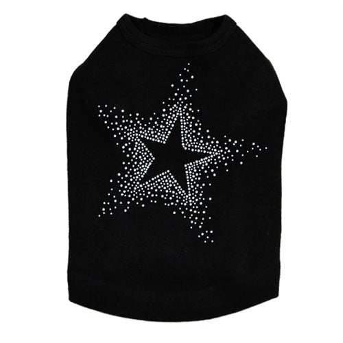 Star Clear Rhinestone Tank- Many Colors