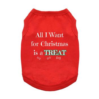 All I Want For Christmas Dog Shirt