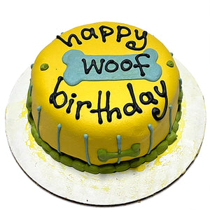 Woof Dog Cake (Personalized)