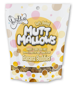 Mutt Mallows Banana Buddies Soft Baked Dog Treats