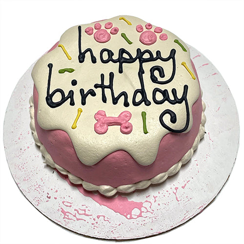Pink Sprinkle Cake (Personalized)