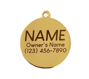 Taco the Town Pet ID Tag