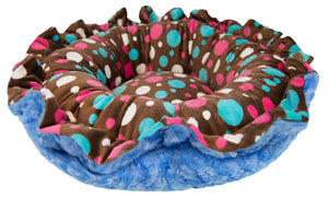 Lily Pod Bed in Cake Pop and Blue Sky